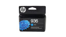 HP 936 Ink Cartridge – Cyan - Original HP Ink Cartridge (4S6U9LN)