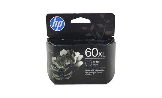 HP 60XL High Yield Ink - Black - Original HP Ink Cartridge (CC641WN, CC641WN#RFD)