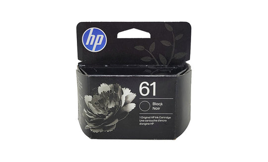 HP 61 Ink Cartridge - Black - Original HP Ink Cartridge (CH561WN#140, CH561WN#RFD)