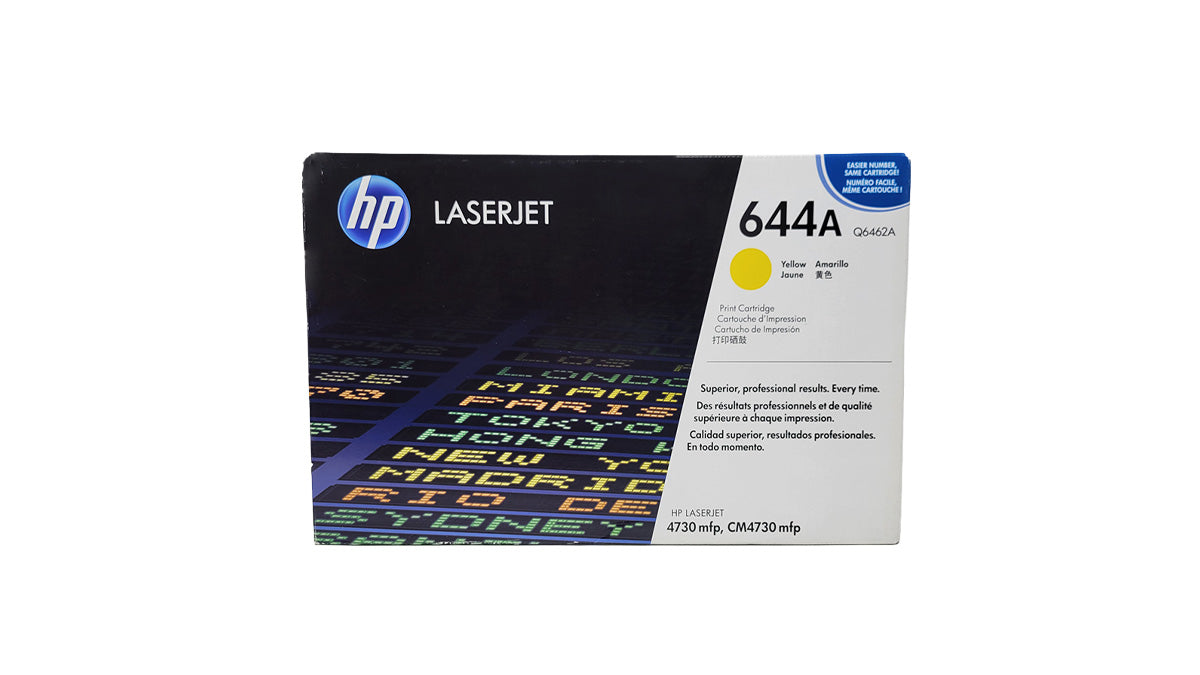 HP 644A Toner - Q6462A - Yellow - Original HP LaserJet Toner Cartridge
