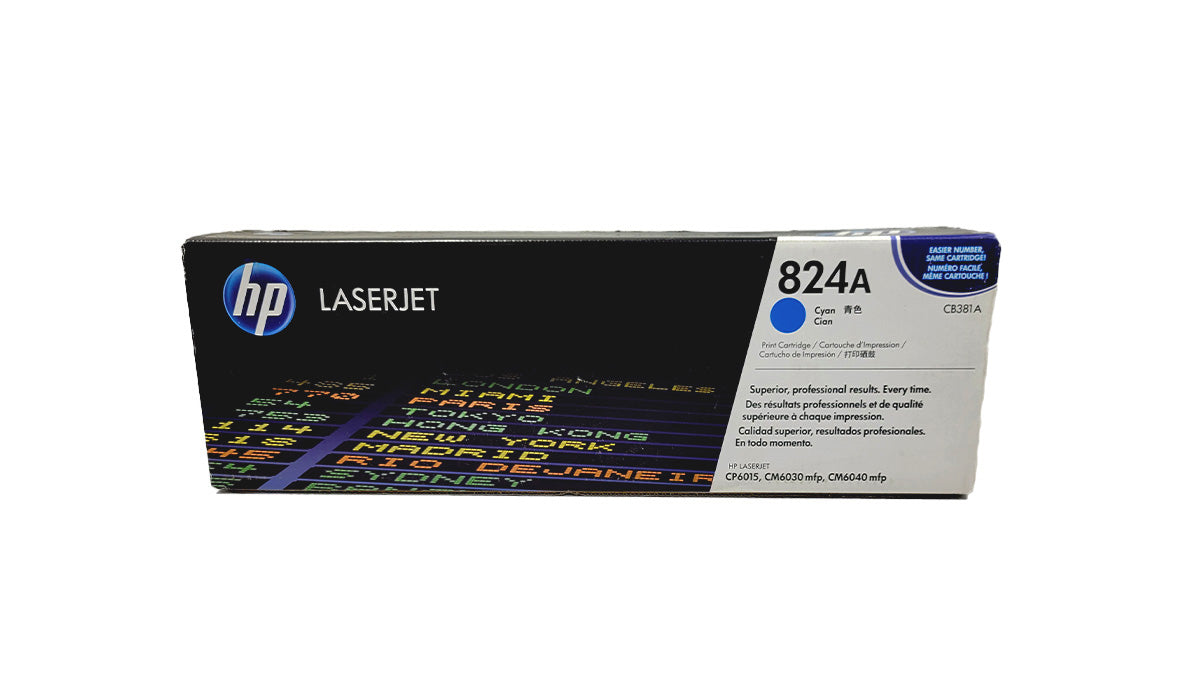 Genuine HP 824A Cyan CB385A LaserJet Image Drum