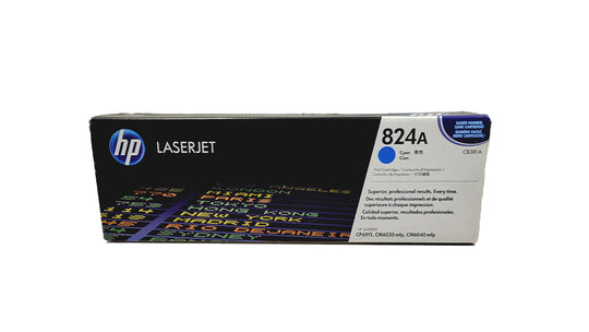 Genuine HP 824A Cyan CB385A LaserJet Image Drum