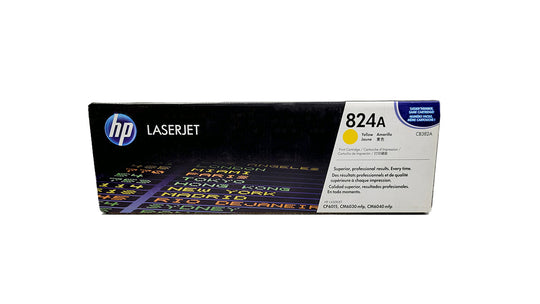 HP 824A Toner - CB382A - Yellow - Original HP LaserJet Toner Cartridge