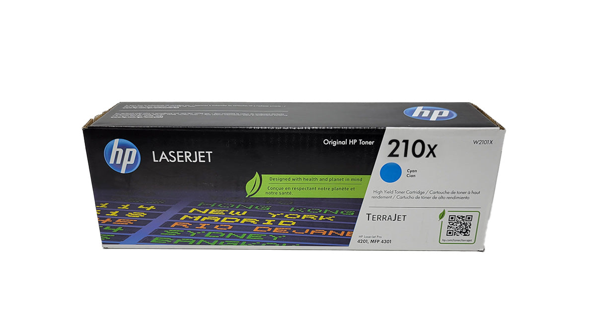 Hp 210 Ink HP 210X High Yield Toner - W2101X - Cyan - Original HP Toner Cartridge