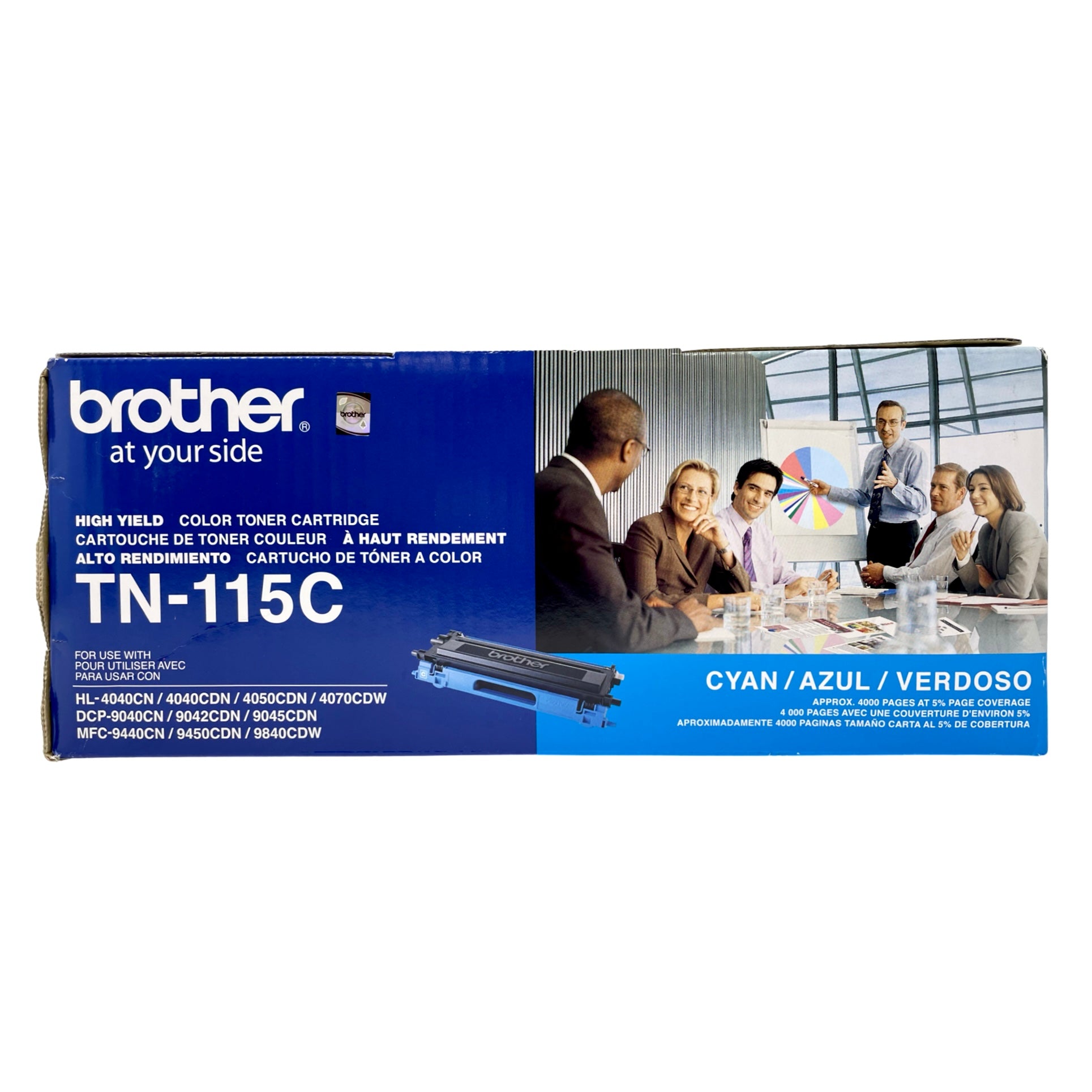 Brother TN-115 Cyan High-Yield Laser Toner Cartridge