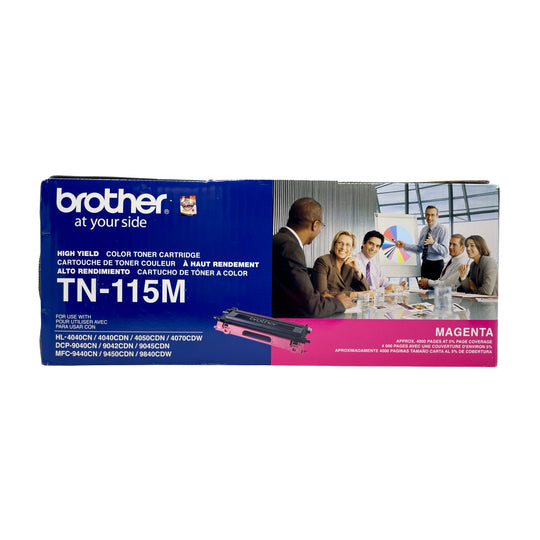 Brother TN-115 Magenta High-Yield Laser Toner Cartridge