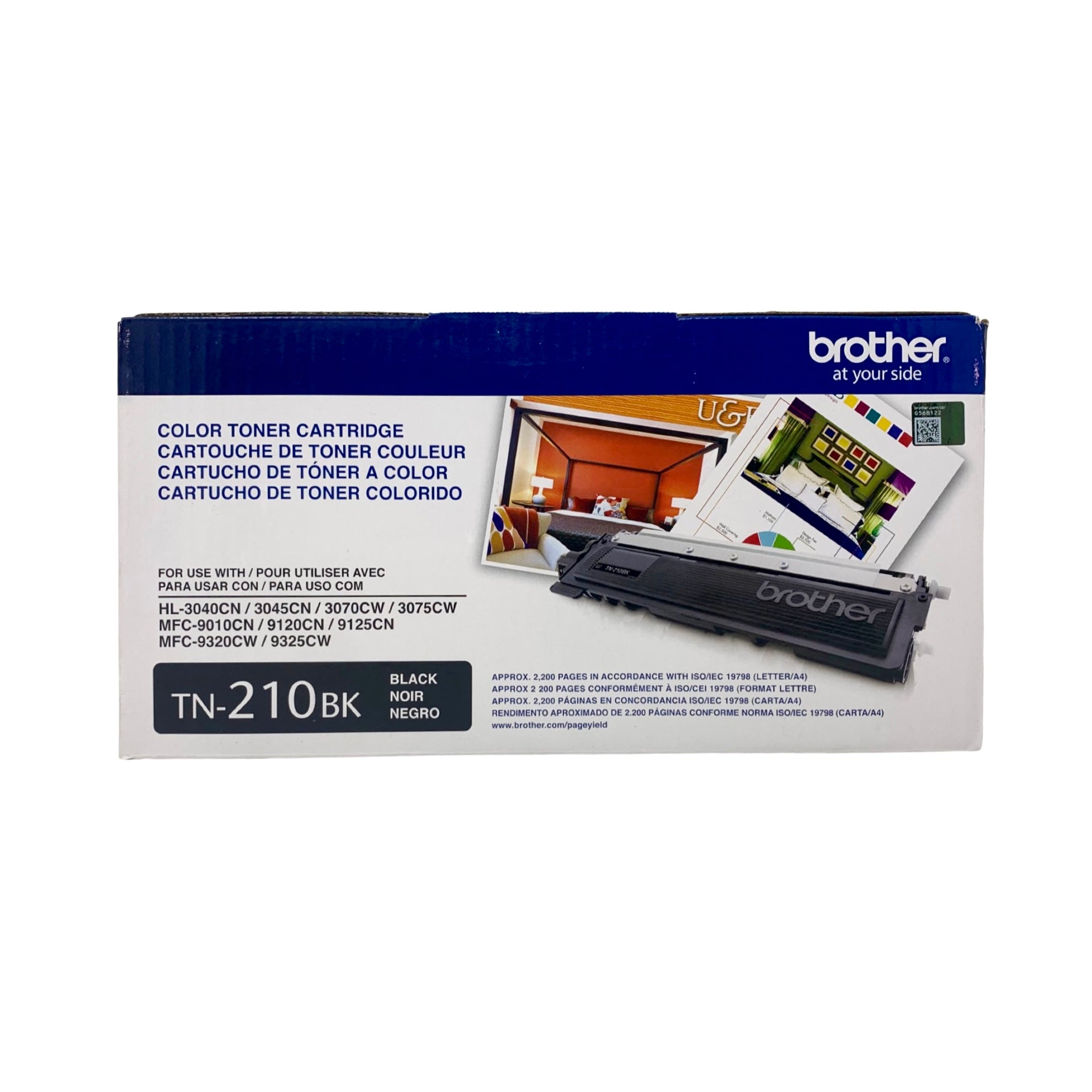Brother TN-210BK Black Laser Toner Cartridge
