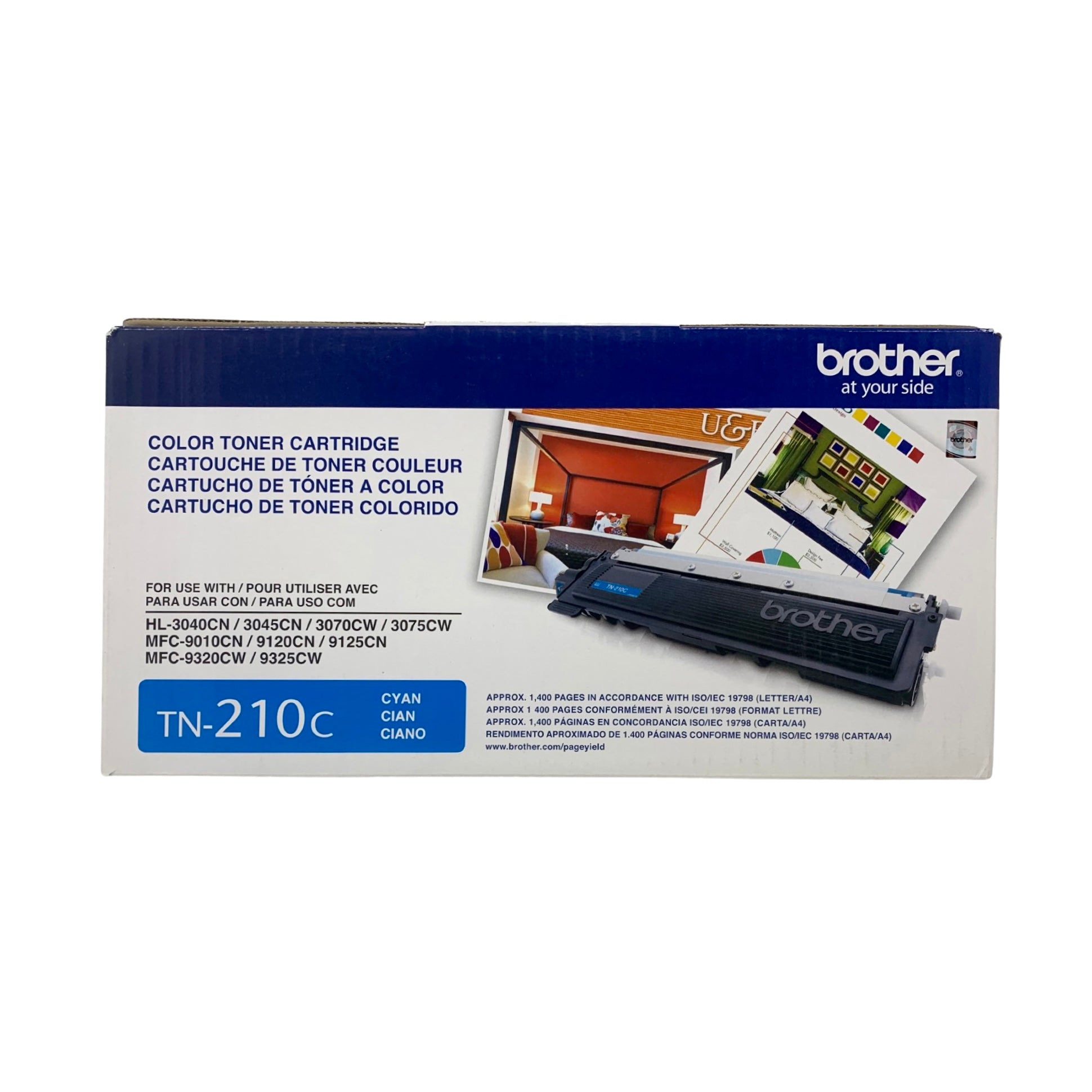 Brother TN-210C Cyan Laser Toner Cartridge
