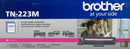 Genuine Brother TN-223 Standard Capacity - Magenta Toner Cartridge