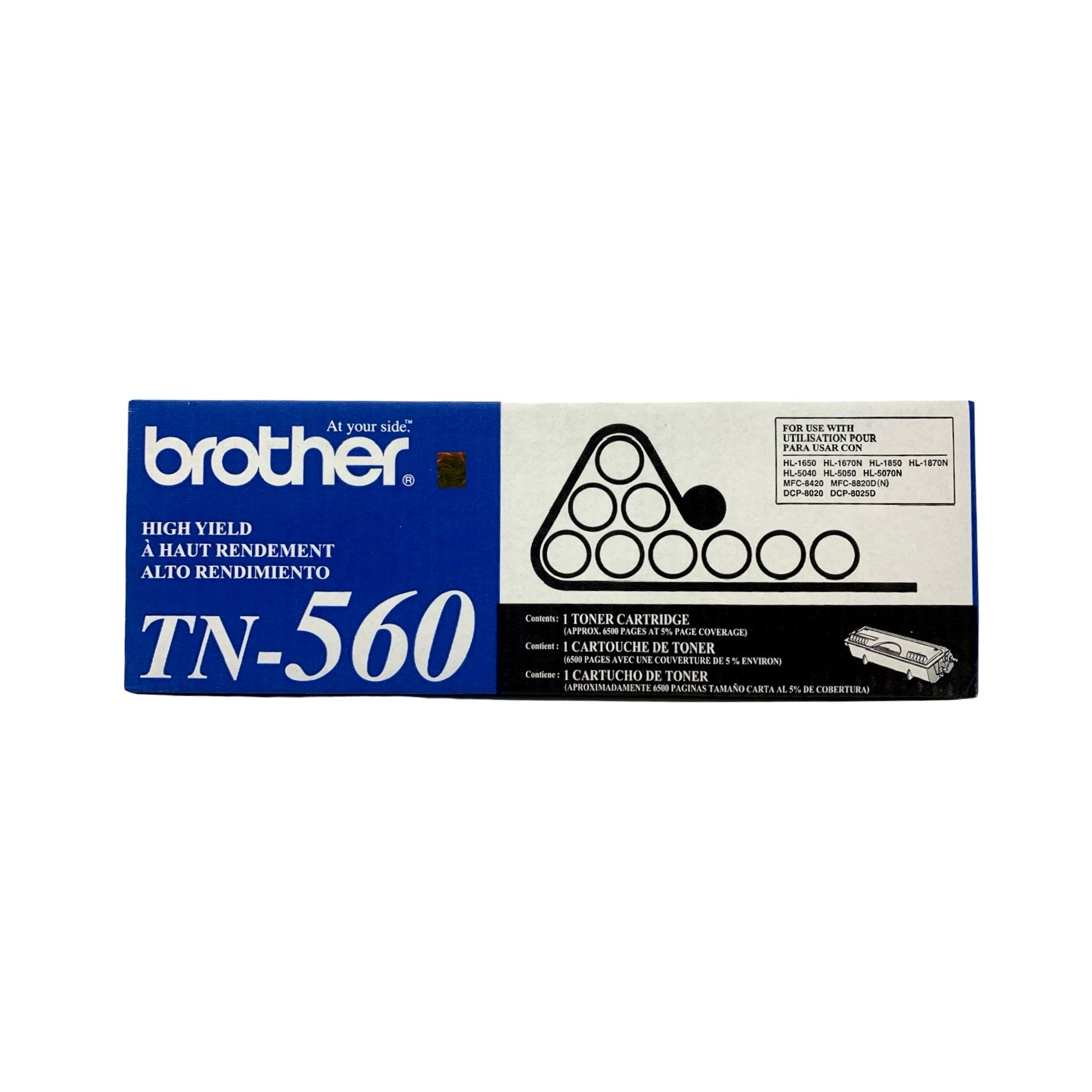 Brother TN-560 Black High-Yield Laser Toner Cartridge