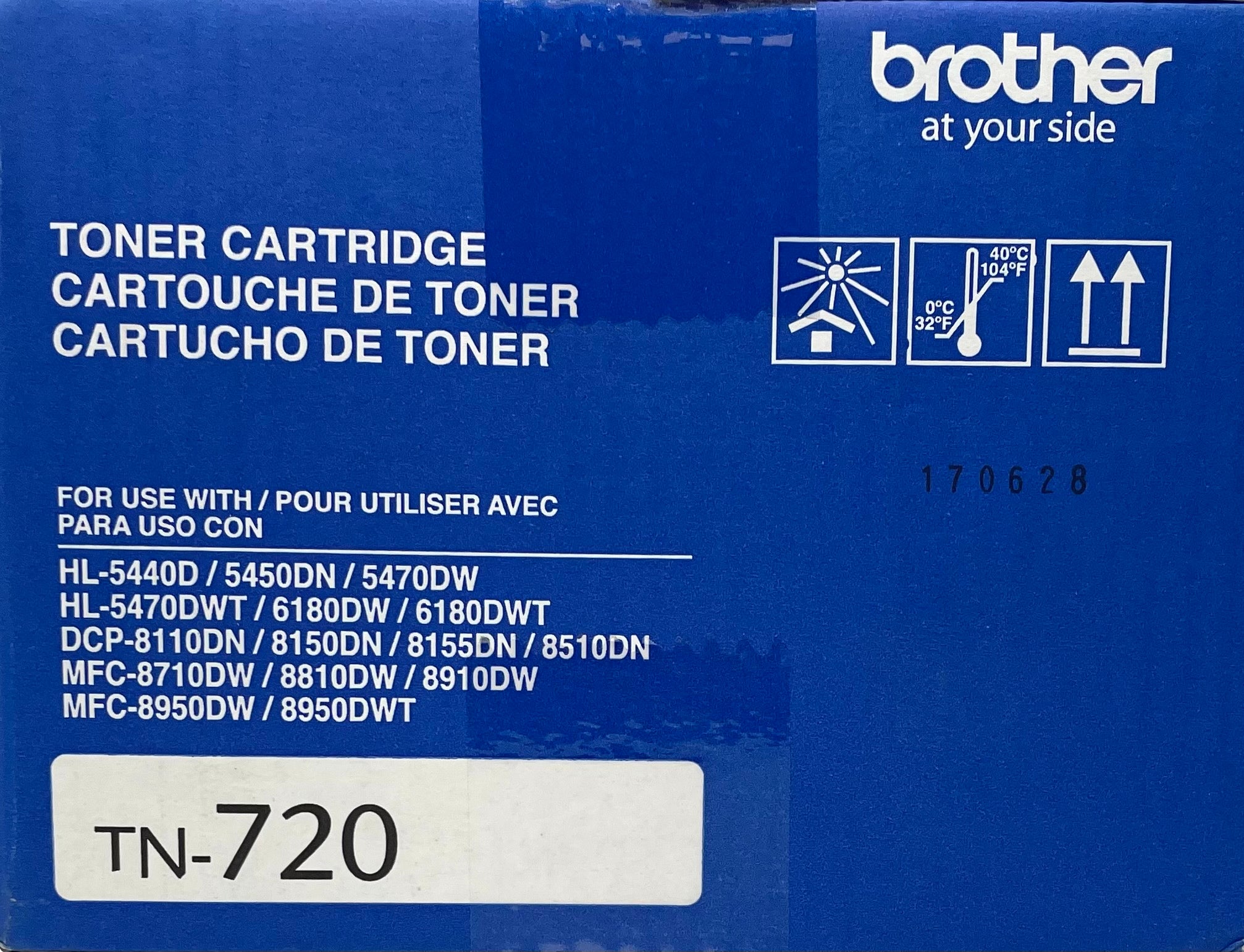 Brother TN-720 Black Laser Toner Cartridge