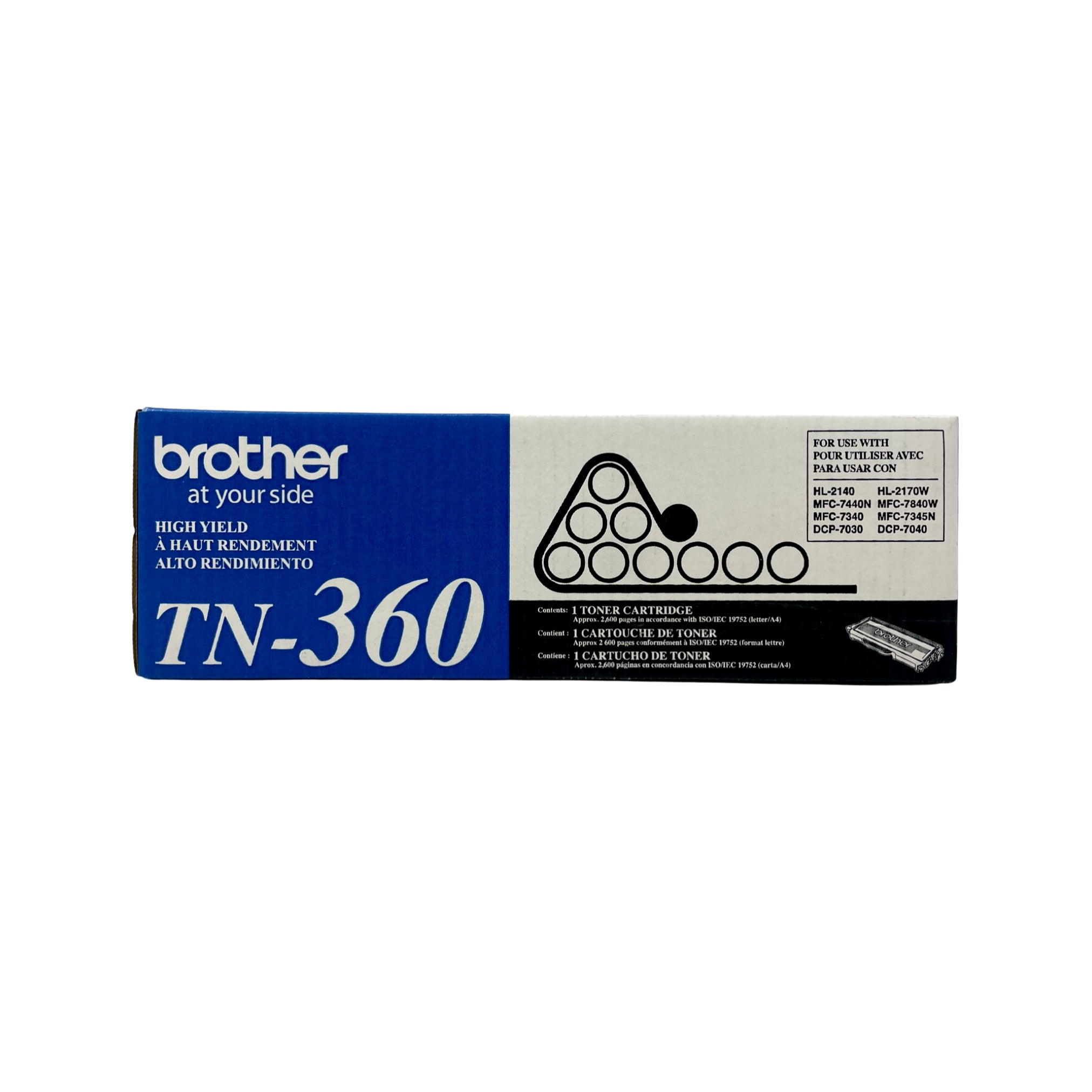 Brother TN-360 Black High-Yield Laser Toner Cartridge