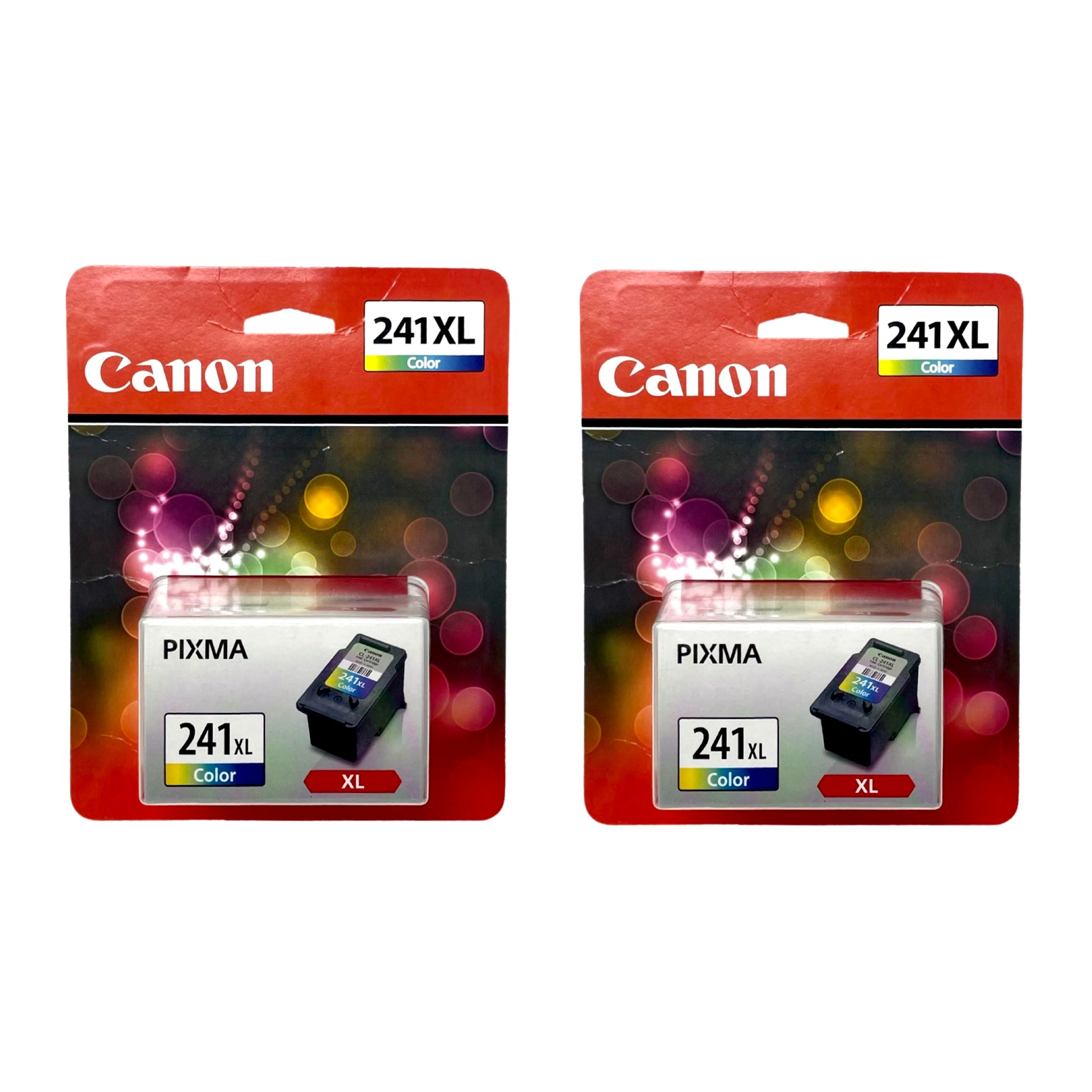 Genuine Canon CL-241XL 2-Pack Color Ink Cartridges, High Yield