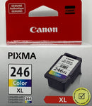 Genuine Canon CL 246XL Color Combination Ink Cartridge, High Yield (8280B001)