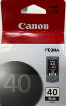 Genuine Canon PG-40 Black Ink Cartridge, Standard (0615B002)