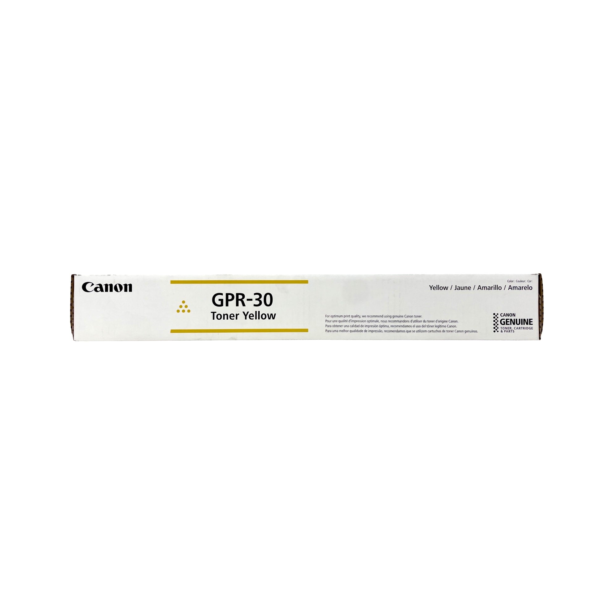 Genuine Canon GPR 30 Yellow Toner Cartridge, Standard (2801B003AA)