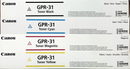 Genuine Canon GPR-31 Toner Cartridge Set