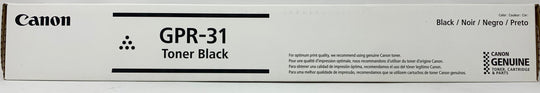 Genuine Canon GPR 31 Black Toner Cartridge, Standard (2790B003AA)