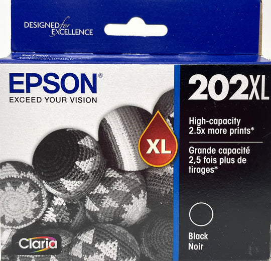 Genuine Epson 202XL Black Ink Cartridge (T202XL120-S)