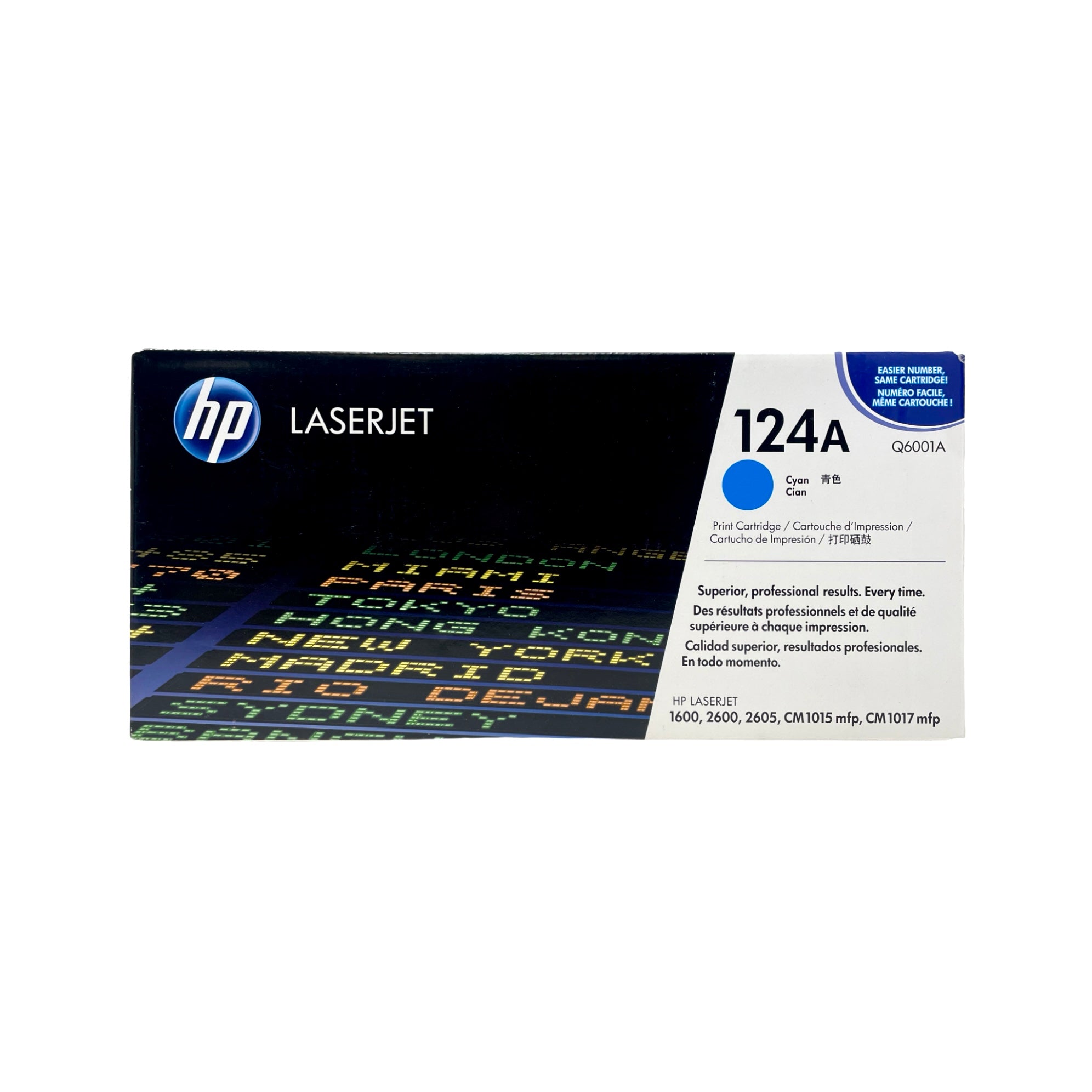 HP 124A Cartouche de toner LaserJet jaune HP 124A Cartouche de toner LaserJet jaune