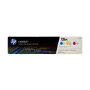 Genuine HP 126A CF341A LaserJet Toner Cartridges Tri-Color 3-Pack Cyan Magenta Yellow