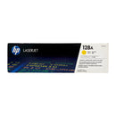 Genuine HP 128A Yellow CE322A LaserJet Toner Cartridge