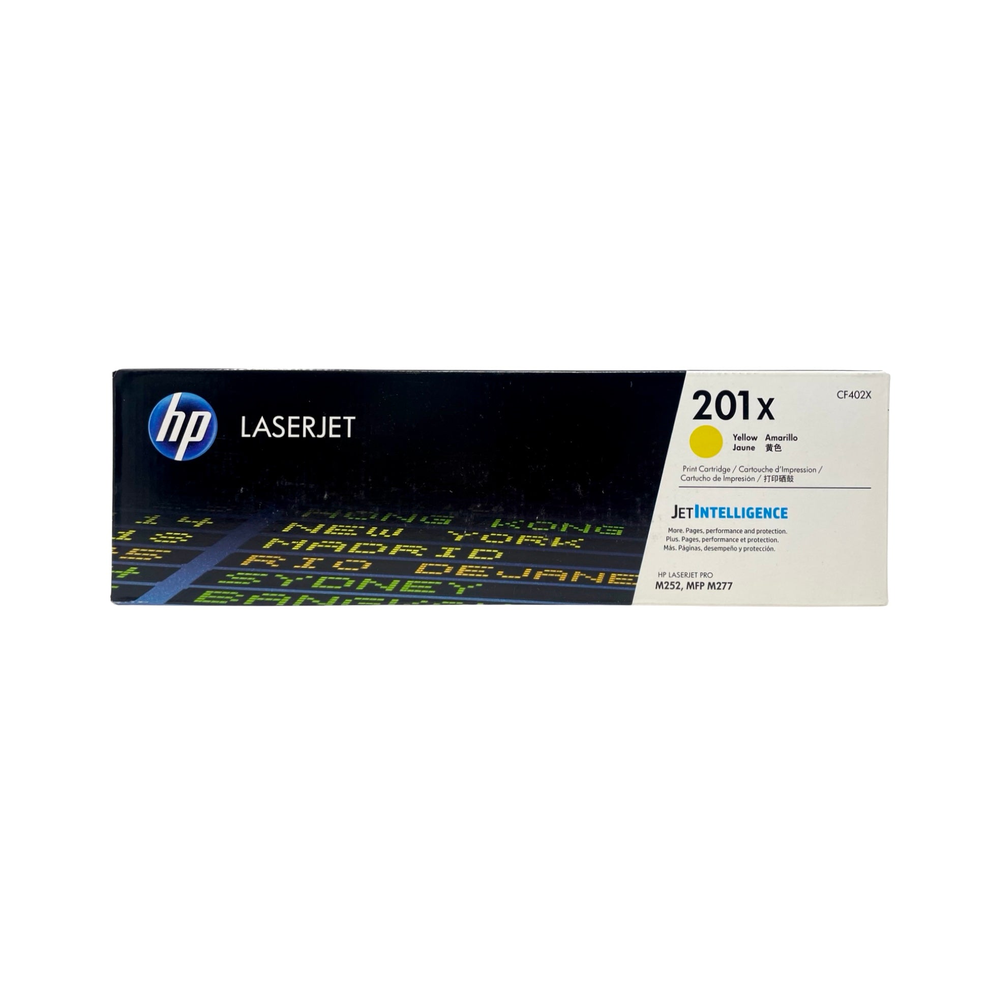 HP 201X High Yield Toner - CF402X - Yellow - Original HP LaserJet Tone
