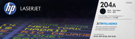 Genuine HP 204A Black CF510A LaserJet Toner Cartridge