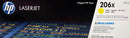 Genuine HP 206X Yellow Toner Cartridge (W2112X)