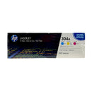 Genuine HP 304A CF340A LaserJet Toner Cartridges Tri-Color 3-Pack Cyan Magenta Yellow