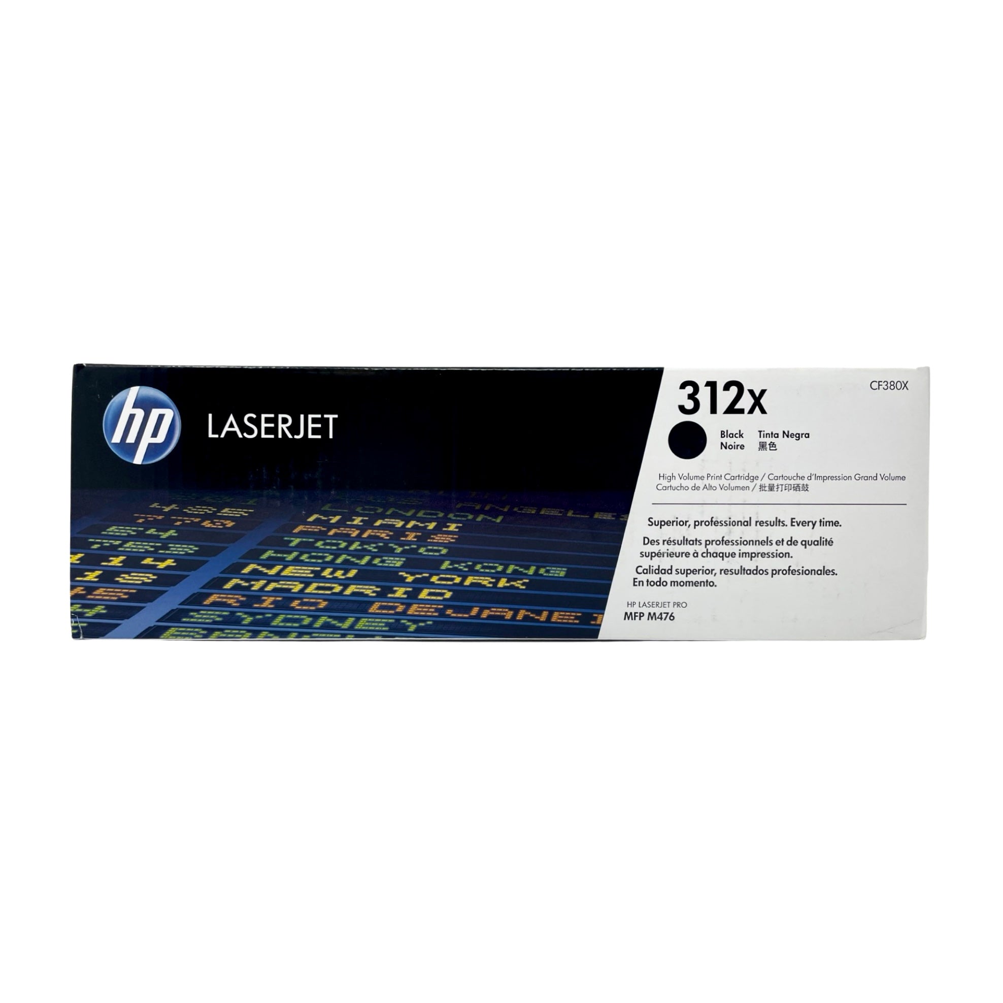 Genuine HP 312X Black CF380X High-Yield LaserJet Toner Cartridge