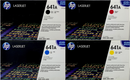 Genuine HP 641A SET C9720A C9721A C9722A C9723A Black Cyan Magenta Yellow LaserJet Toner Cartridges