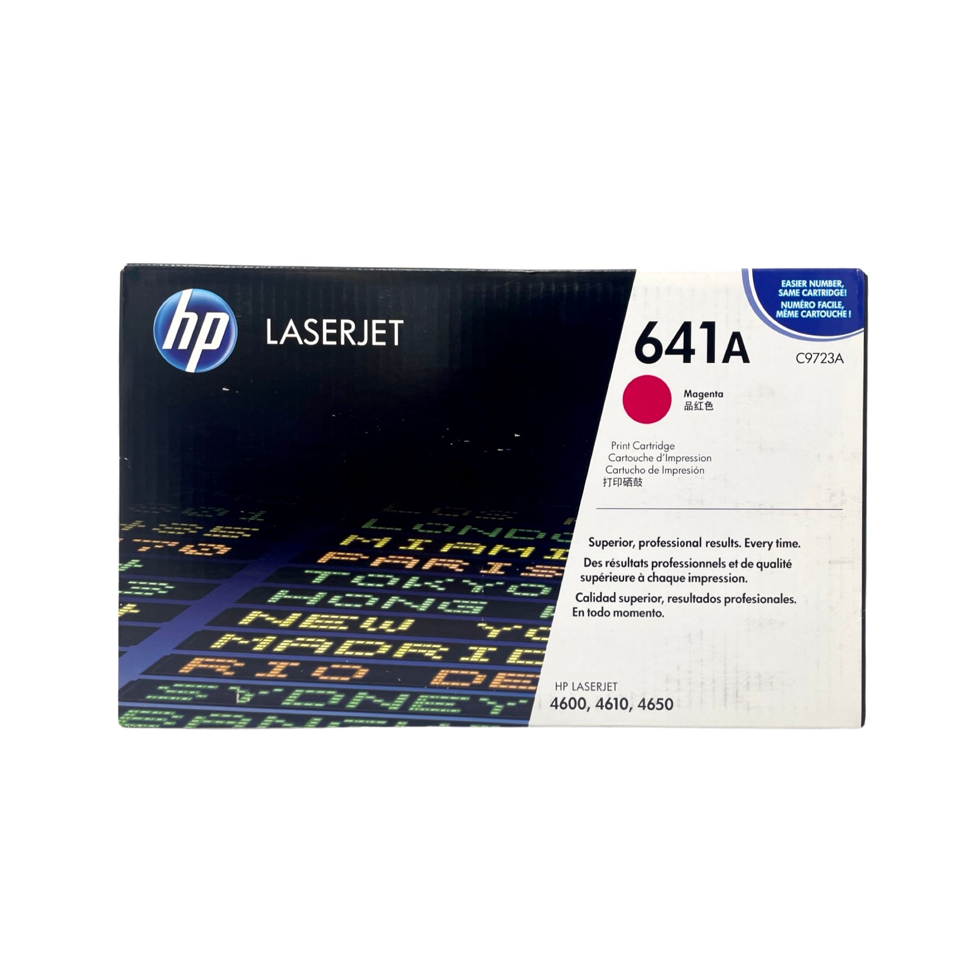 Genuine HP 641A Magenta C9723A LaserJet Toner Cartridge