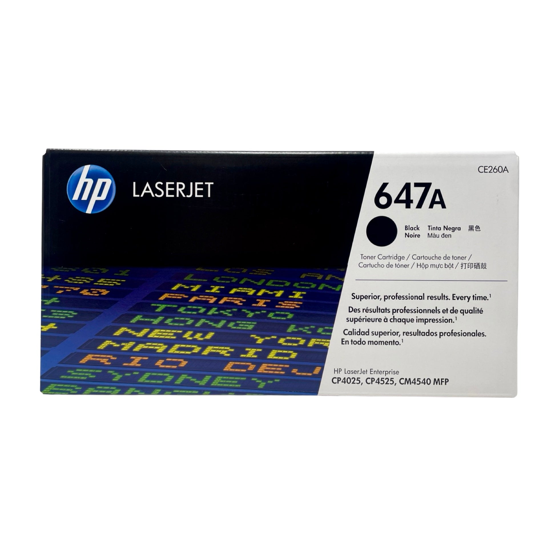 Genuine HP 647A Black CE260A LaserJet Toner Cartridge