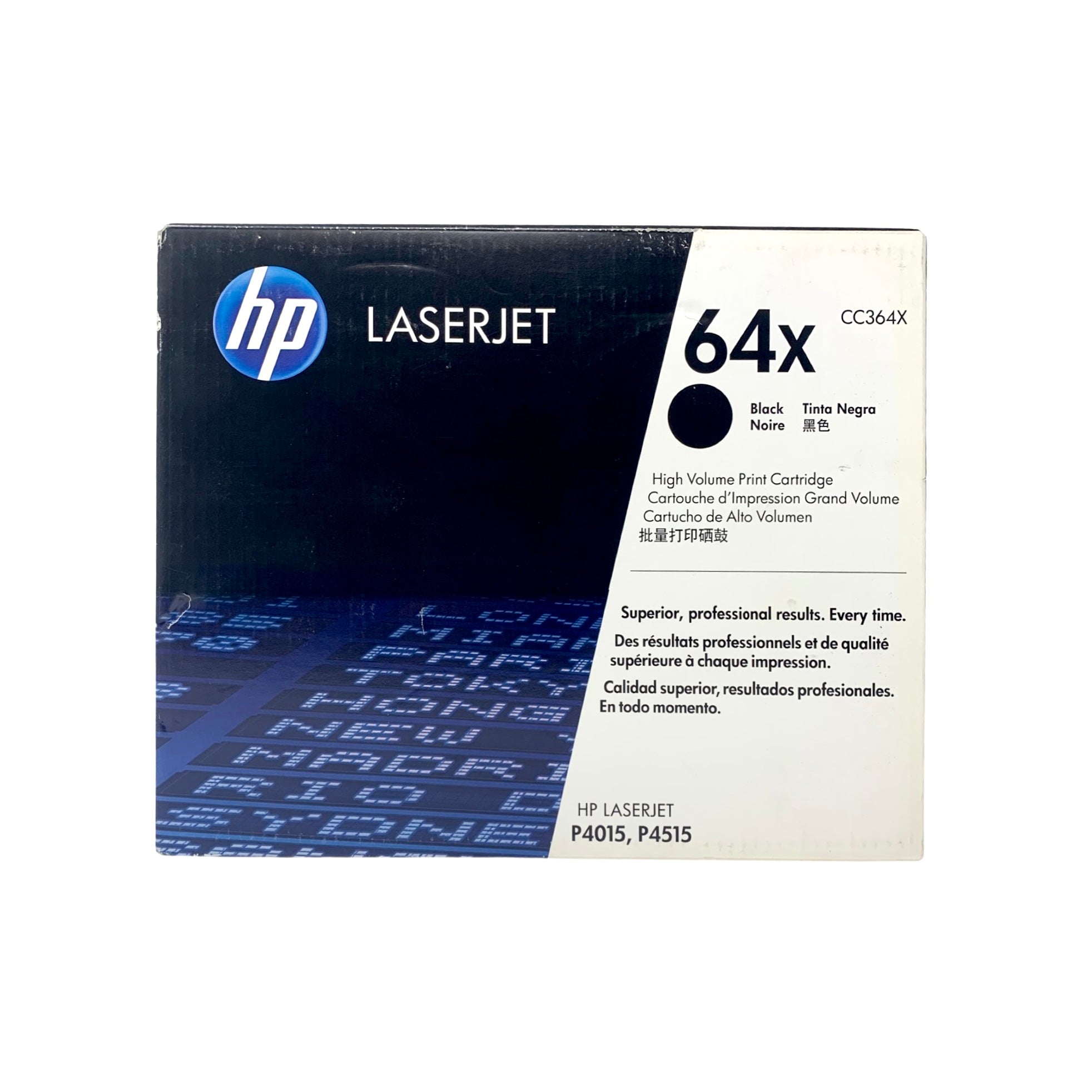 2-Pack High Yield Black Toner Cartridges CC364X For HP LaserJet P4015 Series Printers