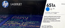 Genuine HP 651A Cyan CE341A LaserJet Toner Cartridge