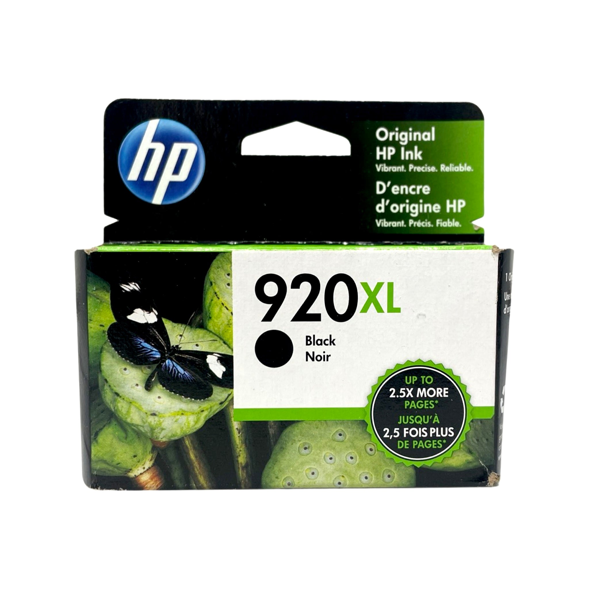 Genuine HP 920XL Black High-Yield Ink Cartridge