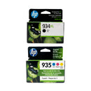 HP 934XL / 935 Ink SET - Combo 4 Pack - Black Cyan Magenta Yellow - Original HP Ink Cartridges (N9H66FN)