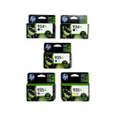Genuine HP 934XL/935XL Black/Cyan/Magenta/Yellow Ink Cartridges, High Yield, 5/Pack (6ZA02AN