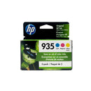 Genuine HP 935 CMY Ink Cartridge Combo Multi-pack, 3 Cartridges/Pack