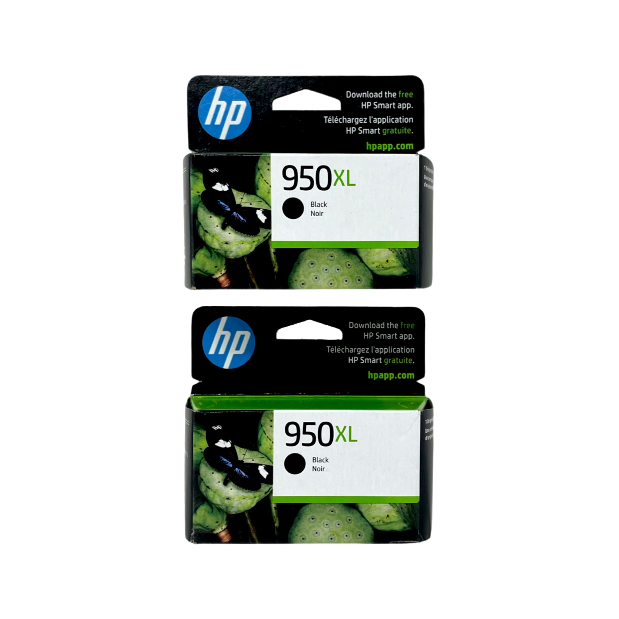 Genuine HP 950XL High Yield Ink Cartridge, Black, 2-count