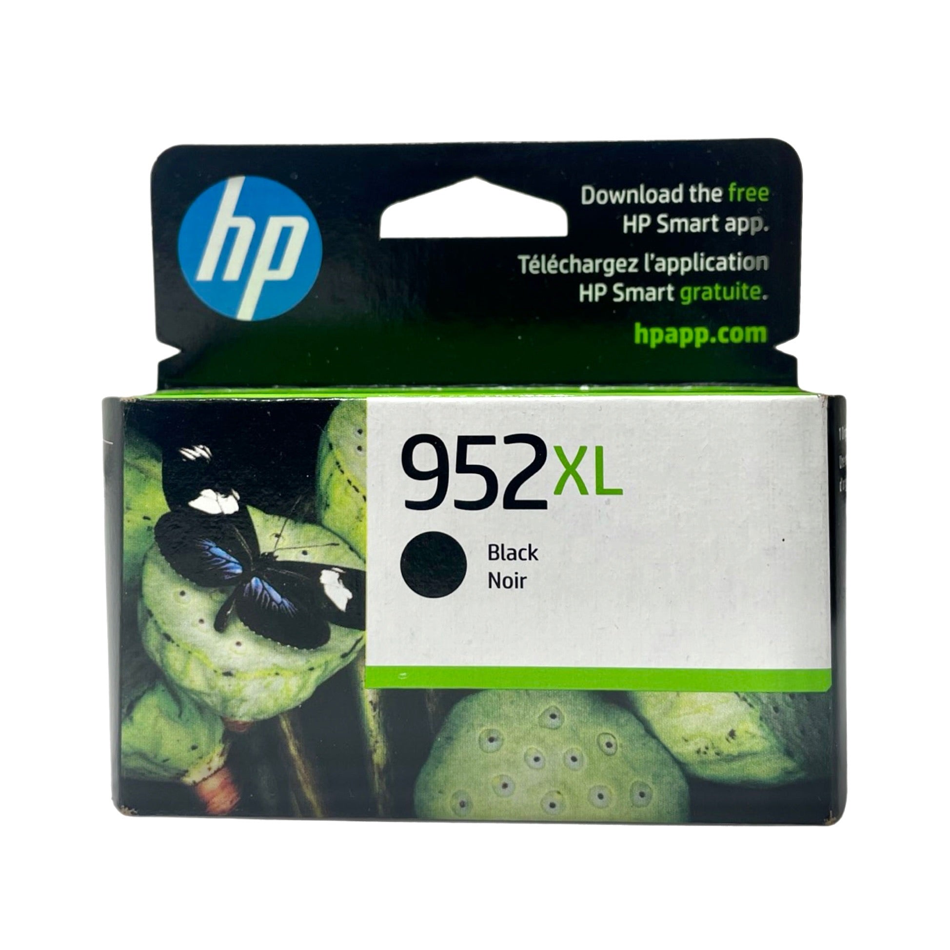 Genuine HP 952XL Black Ink Cartridge, High Yield (F6U19AN)