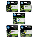 HP 962XL Ink - Combo 5 pack - Black Cyan Magenta Yellow -  High Yield - Original HP Ink Cartridges (6ZA57AN)