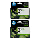 HP 962XL High Yield Ink 2 pack – Black - Original HP Ink Cartridges