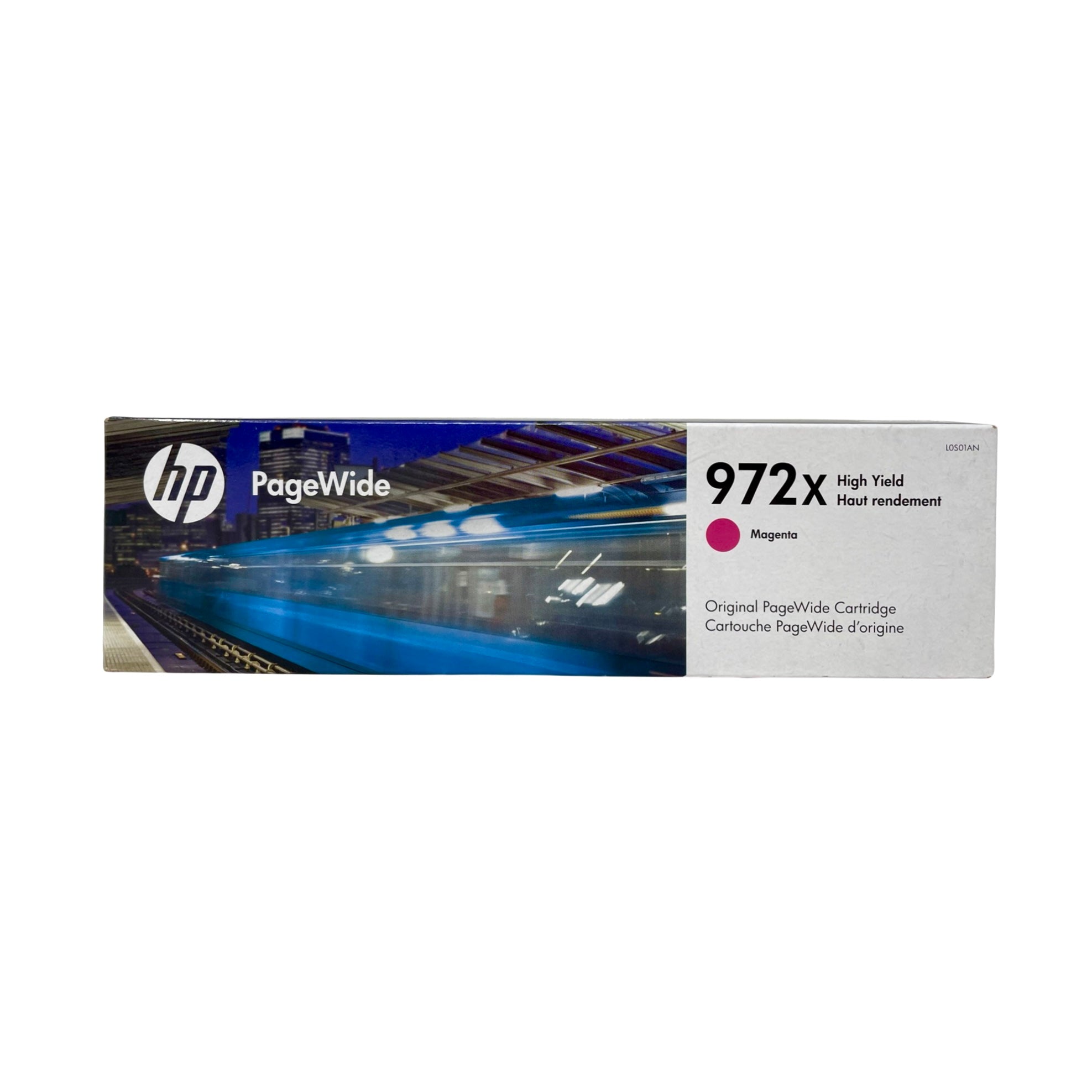Genuine HP 972X PageWide Magenta High-Yield Ink Cartridge L0S01AN