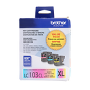 Genuine Brother LC-103 Ink Cartridges Pack Of 3