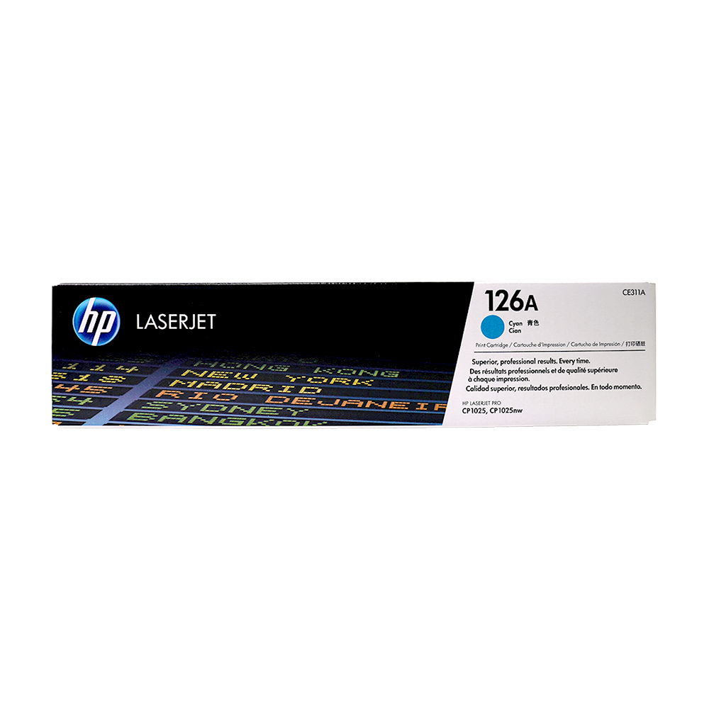 Genuine HP 126A Cyan CE311A LaserJet Toner Cartridge