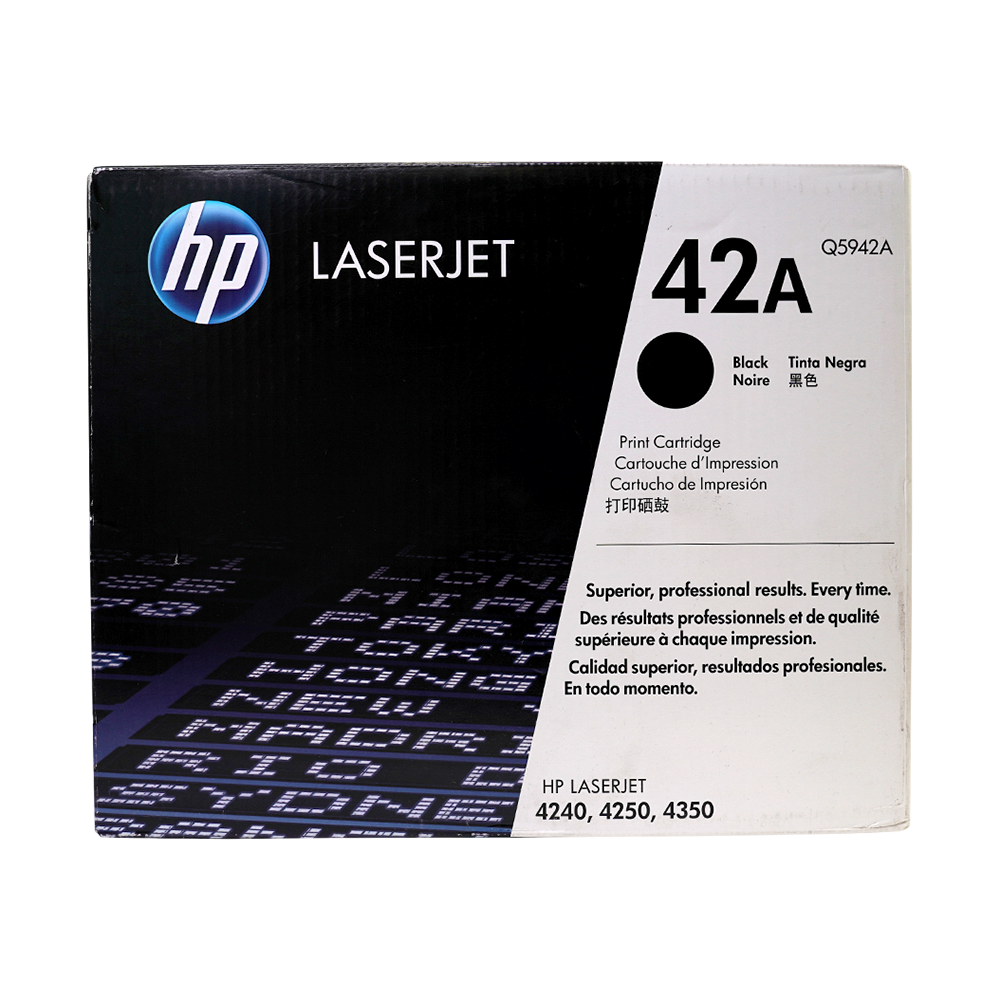 Genuine HP 42A Q5942A Black LaserJet Toner Cartridge