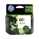 Genuine HP 60XL Tri-Color Ink Cartridge, High-Yield (CC644WN)