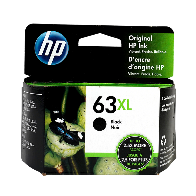 HP 63XL ブラックインクカートリッジ 3個セット 63XL Black Ink HP Black Ink: Printing Solutions by Ink Genie